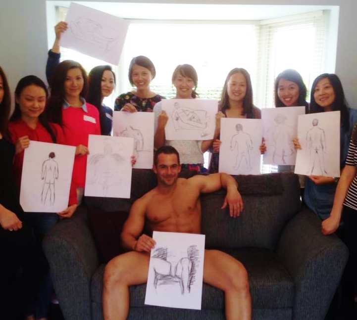 Life Drawing Hen Do Gallery.